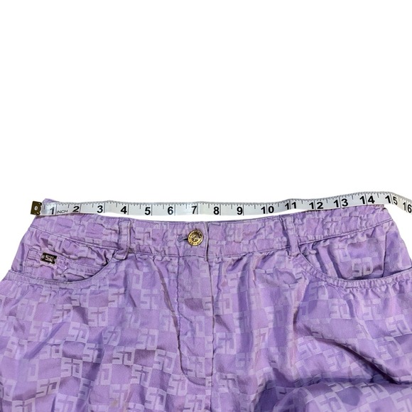 St. John Sport by Marie Gray Lavender Purple Five Pocket Jeans Womens 4 Designer - Picture 12 of 14